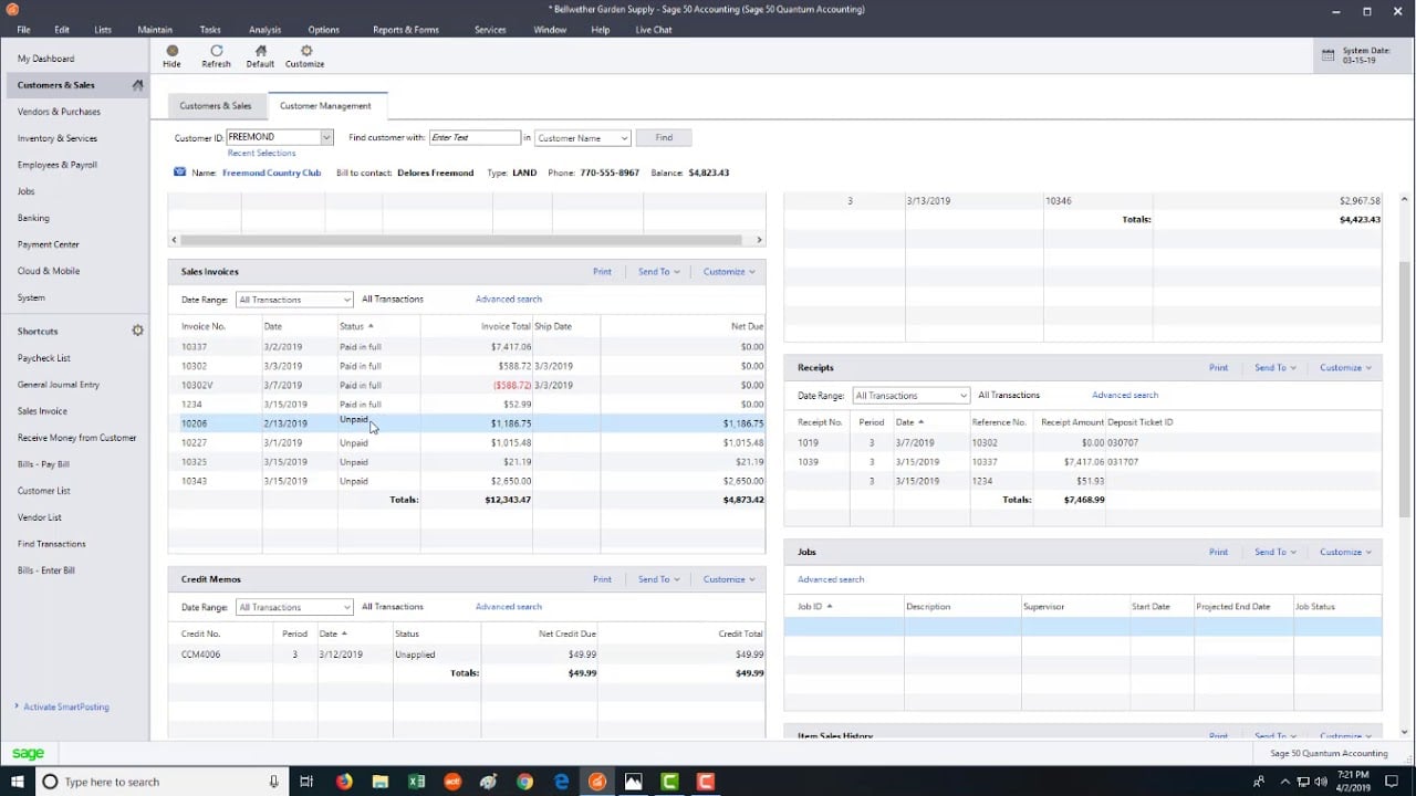 Sage 50 US Edition - How to Set Up & Use the Sage 50 Management Pages