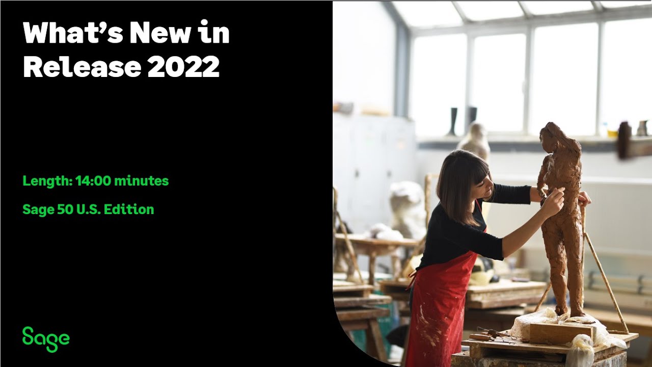Sage 50 US – What’s New in Release 2022 -   Customer Edition