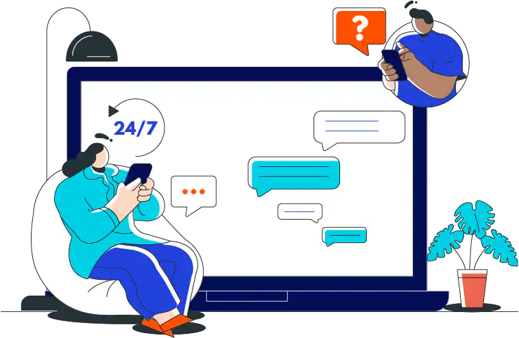 Website chat