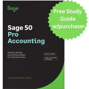 Sage 50 Pro w study guide promo