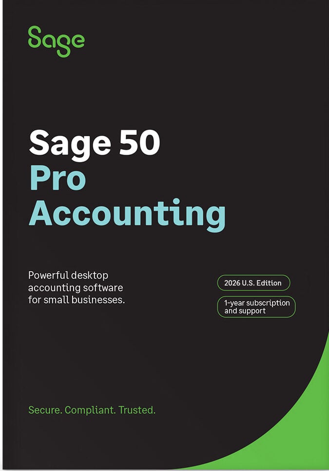 Sage 50 US 2026 Pro