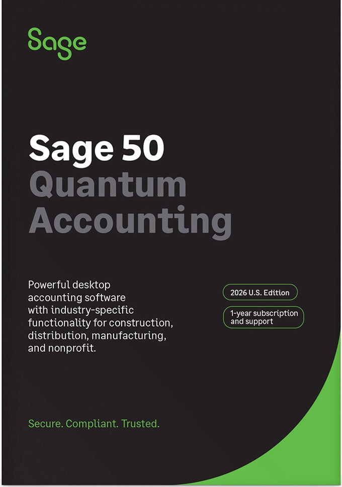 sage 50 US 2026 Quantum