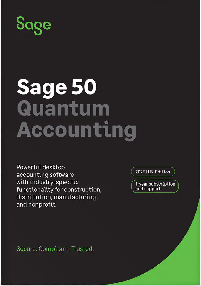 sage 50 US 2026 Quantum